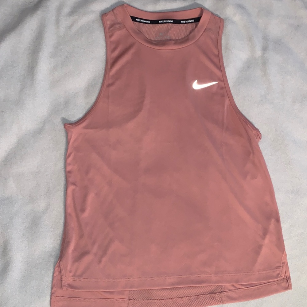Pink nike tank